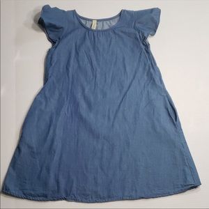 Girls Pomelo denim dress